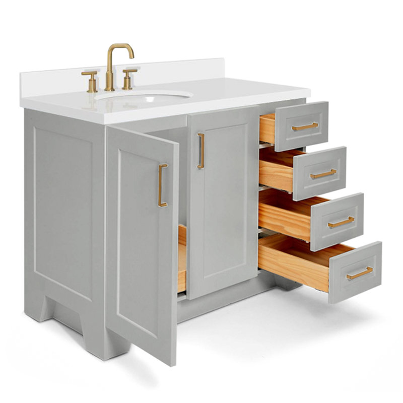 Longshore Tides Freeport 43'' Freestanding Single Bathroom Vanity with